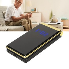 2.8in Screen Flip Phone For Elder Dual SIM Dual Standby Long Standby Time Multi