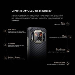 5G Oukitel WP30 Pro Rugged Phone 12GB+512GB 108MP Camera 11000mAh 120W Charge A