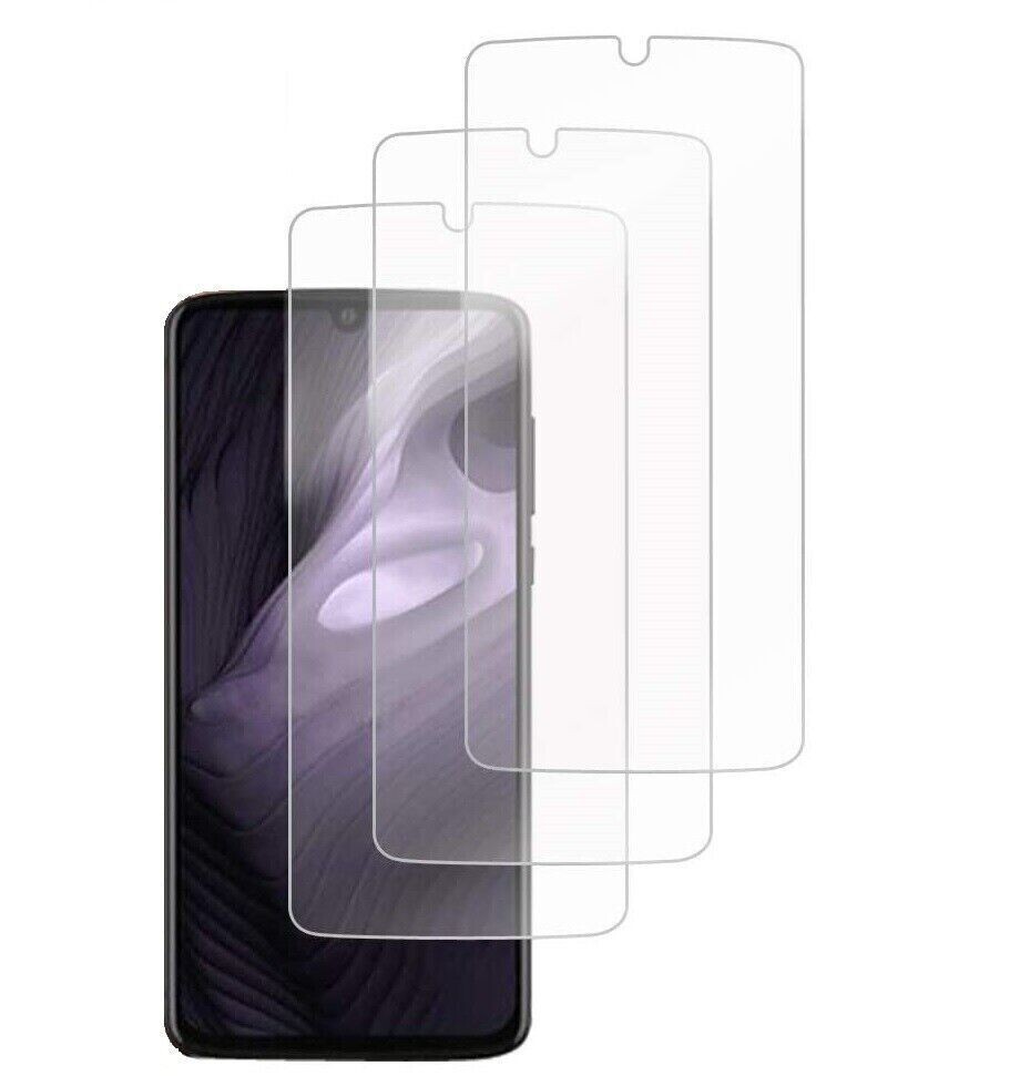 For Motorola Moto Z4 Play Screen Protector 3-Pack Tempered Glass Bubble Free