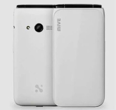 ALT MIVE Style Folder AT-M120 Black/White 32GB ROM 4G LTE WIFI Android Phone