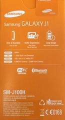 Samsung Galaxy J1 J100 Duos SM-J100H/DS 3G 4GB 5MP Single/dual sim android 4.3″