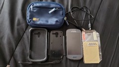 Samsung Galaxy Exhibit SGH-T599 unlocked, rooted, accessories included.