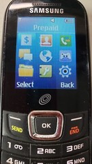 Samsung Tracfone 256MB S150G Black SGH-S150G Cell Phone