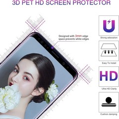 For Samsung Galaxy S9 Case with 3D Curved Screen Protector 2 Pack, Cover Stand