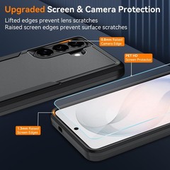 For Samsung Galaxy S26 Case with Military Grade Shockproof, 1x Screen Protector