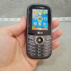 LG Cosmos 3 VN251S Gray Verizon Slider QWERTY Cell Phone Tested Works