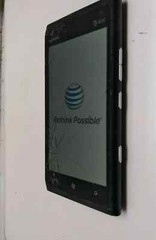NOKIA 900 Windows ATT Carl Zeis Lumia 900 RM-808Black Phone **for parts