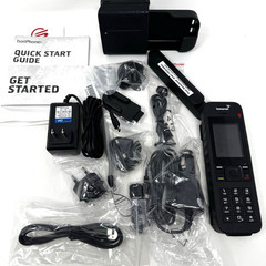Inmarsat IsatPhone 2 Satellite Phone Black Used Low Talk Time w/ Accessories