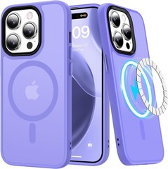 Strong Magnetic Translucent Matte iPhone 13 Pro Case – Slim Fit Shockproof Cover