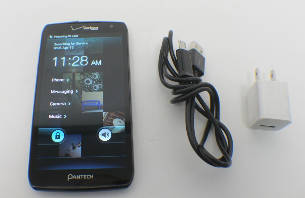 PANTECH Verizon ADR930LVW 16GB Smartphone – Black