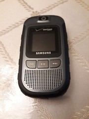 Samsung Convoy SCH-U640 Silver/Gray 256MB Verizon Rugged Flip Cell Phone