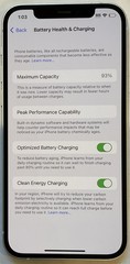 USED WHITE GSM UNLOCKED iPhone 12, 256GB A2172 MGFG3LL/A, 93% BATTERY iOS 16.6