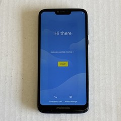 Motorola Moto G6 Play XT1922-9 – 16 GB Blue – Unlocked- Reset and Tested