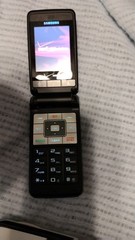 Samsung Flip Phone Haven SCH-U320 – Charcoal Gray (Verizon) Cellular Phone