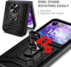 Motorola Razr+ (Plus) 2024 Case, Full-Body Protective Magnetic Car Mount Cover