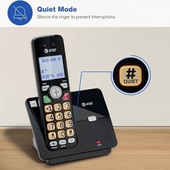 3-Handsets Landline Home Phone with Caller Id/Call Waiting, Cordless Phone DECT