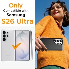 Belt-Clip Holster Case for Samsung Galaxy S26 Ultra 6.9″ Heavy Duty Rugged Cover
