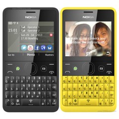 Original Unlocked Nokia Asha 210 GSM 2G Bluetooth WIFI 2-SIM Slots Mobile Phone