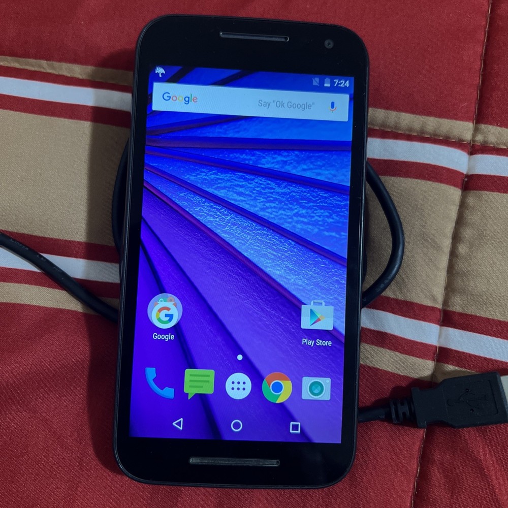 Motorola G Android 3er Smartphone 4G LTE 16GB not included memory card or sim