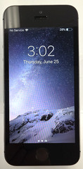 Apple iPhone 5s| 4″| 16GB| iOS 12.5.8| 1136×64| Space Gray| M3341LL/A| A1533