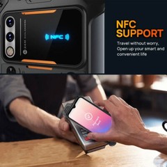 4G LTE Android 13 Rugged Smartphone NFC Mobile Waterproof 128G POC UNIWA W999