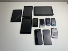 Lot of 11: Various Phones And Tablets. BROKEN UNTESTED FOR REPAIR NOT WORKING