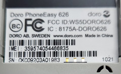 Doro PhoneEasy 626 – Consumer Cellular – White Flip Phone – Tested/Works