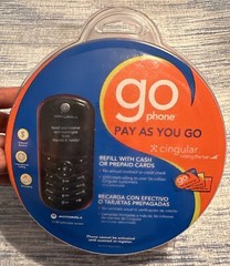 Motorola C series C139 With Color Screen- Black (AT&T) Cellular Phone New In Box