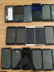 Lot of 50 Mixed Brand LG/SKY/BLU/hTC and other 32GB/16GB/8GB Smartphone For part