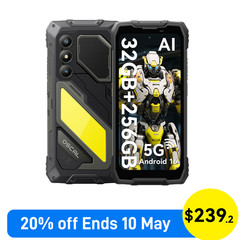 Blackview OSCAL PILOT 5 5G AI Rugged Smartphone 32GB+256GB 6.67″ Android 16 NFC