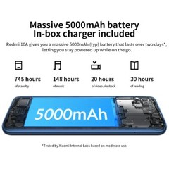 Xiaomi Redmi 10A 64GB 128GB 4G Unlocked Android Global Smartphone New Sealed
