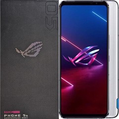 BNIB Asus ROG Phone 5s 5G Phantom White 256GB + 16GB Dual-SIM Unlocked ZS676KS