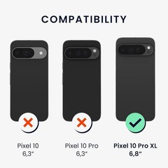 Google Pixel 10 Pro XL Case – TPU Silicone Phone Cover with Soft Finish – Lavend