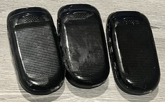 (3)Samsung Gusto SCH-U360 Cell Phone 2″ Color Display Single SIM Cellular Black