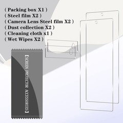 4 in 1 Google Pixel 6 Screen Protector,Front Tempered Glass,Side-Back Film
