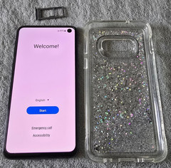 Nice Samsung Galaxy S10e Black SM-G970U 128GB VERIZON original owner