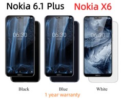 Nokia 6.1 Plus(Nokia X6)16MP Dual Sim LTE 4G Unlocked Fingerprint SmartPhone-NEW