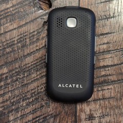 Alcatel Bar Cell Phone Black TracFone Wireless Easy to Use Large Buttons