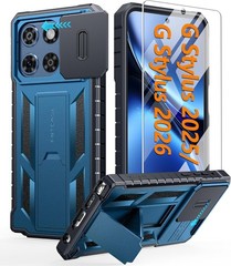 Military Grade Dropproof Case & Kickstand for Motorola Moto G Stylus 2025/2026