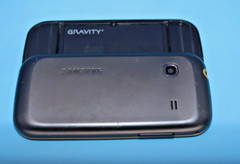 Samsung Gravity TXT SGH-T379 – Charcoal & Yellow Rare Phone + BOX & bumper &docs