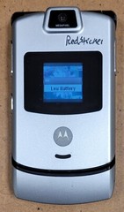 Motorola RAZR V3m – Silver ( U.S. Cellular ) Very Rare CDMA Flip Phone – READ