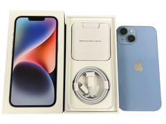 Apple iPhone 14 128GB Factory Unlocked with MagSafe Wireless Bundle- Open Box