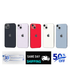 Apple iPhone 14 Unlocked 256GB 128GB Blue Starlight Yellow Midnight Black