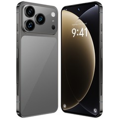 Unlocked Phone – I17 Pro Max 5G, 8GB+256GB Dual SIM Cell Phone，6.8″ HD Display