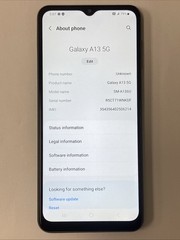 Samsung Galaxy A13 5G 64GB Black – AT&T Locked Good