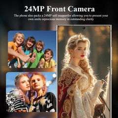 S24 Ultra Smartphone Android Factory Unlocked 7.3″ HD 8+512GB 8000mAh Dual SIM
