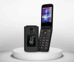 TCL FLIP3 – 16GB – Verizon Flip Phone – Stone Gray (Verizon Prepaid)