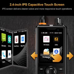Unlocked 4G LTE Android Rugged Phone Waterproof ZELLO Keyboard Mobile UNIWA F41