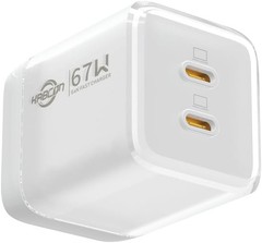 60W Fast USB-C Wall Charger for iPhone 17, MacBook Pro, iPad Pro, 6Ft Cable