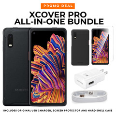 Samsung Galaxy XCover Pro SM-G715U 64 GB (Black) with Accessories